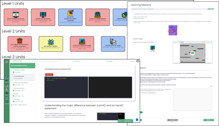 Introducing CSUK:Academy – The Complete KS3 Computing Platform - CSUK